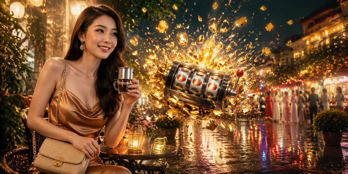 Người chơi Đà Lạt thư giãn với slot game và theo dõi tiến độ VIP trên điện thoại